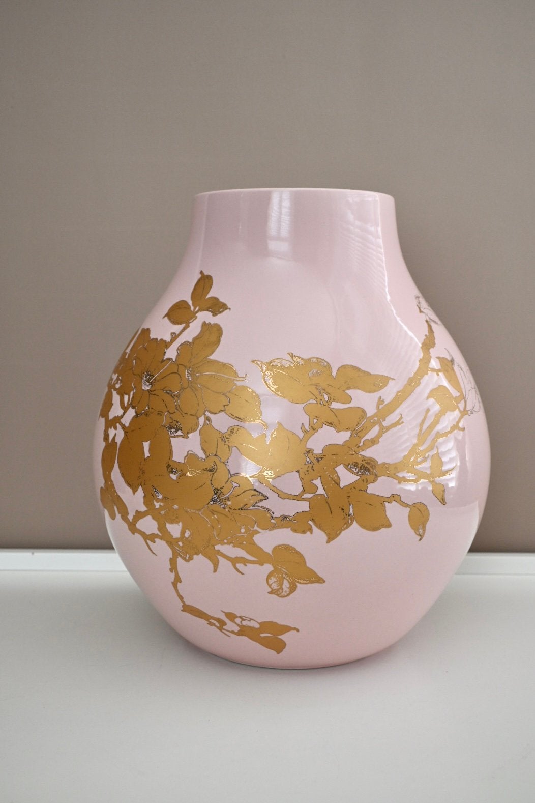 Designvaas van Hella Jongerius voor IKEA – Roze & Goud, Huis en Inrichting, Woonaccessoires | Vazen, Hella Jongerius, Hella Jongerius