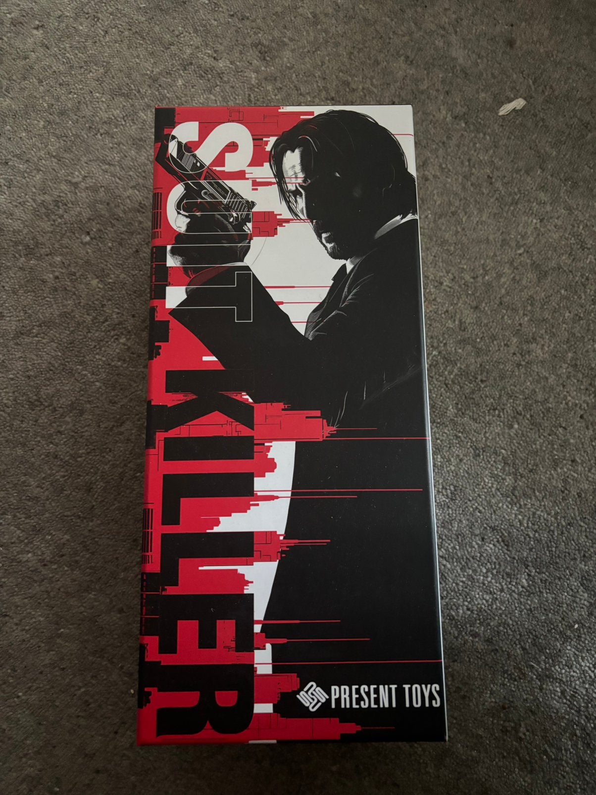 1/6 figuur John Wick - Present Toys, Verzamelen, Ophalen of Verzenden, Zo goed als nieuw, Actiefiguur of Pop