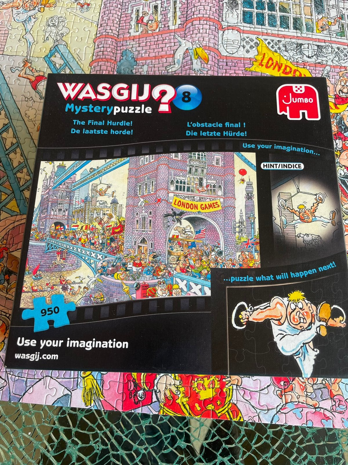 Wasgij mystery puzzle 8, Ophalen of Verzenden, 500 t/m 1500 stukjes, Zo goed als nieuw, Legpuzzel