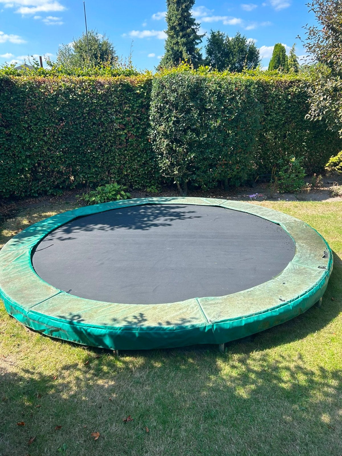 trampoline, Ophalen, Gebruikt