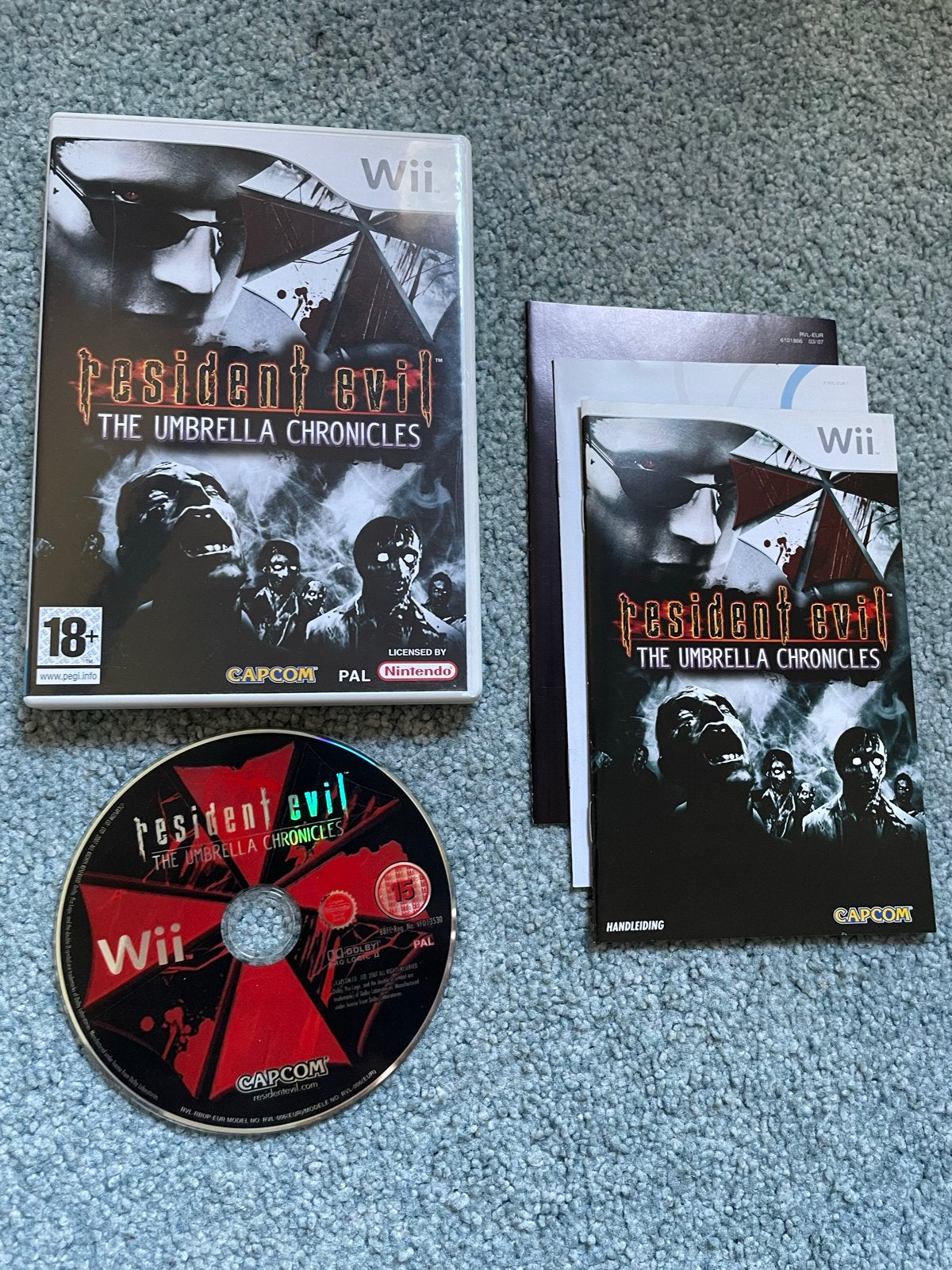 Resident Evil: The Umbrella Chronicles - Nintendo Wii, Nintendo, Vanaf 18 jaar, Shooter, 1 speler