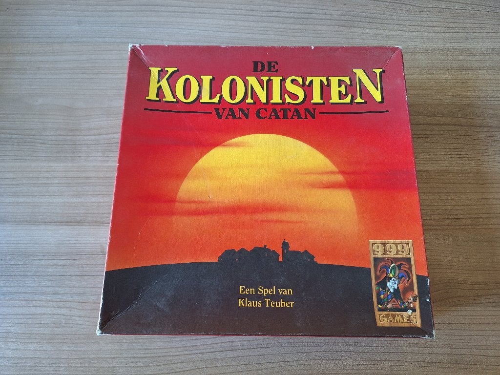 Kolonisten van Catan Hout, Drie of vier spelers, Ophalen of Verzenden, Gebruikt, 999 Games