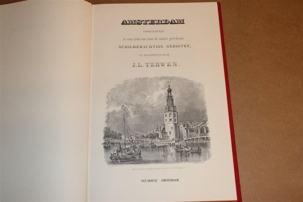 Amsterdamse Gezigten [1858] — Historische Prentenboek, Boeken, Ophalen of Verzenden, Gelezen