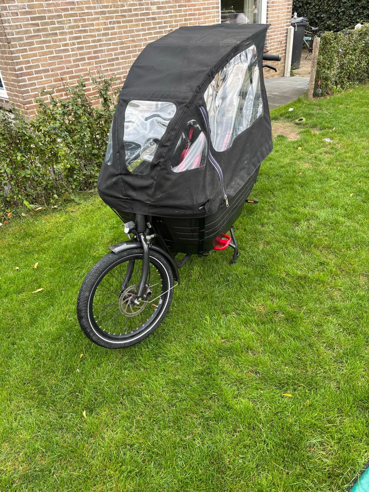 Batavus fier 2 Elektrische Bakfiets met Huif, Fietsen en Brommers, Overige merken, Gebruikt, 3 kinderen, Elektrisch
