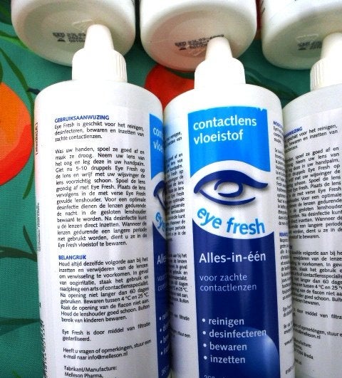 NIEUW: lensvloeistof Eye Fresh alles-in-éen zachte lenzen, Ophalen of Verzenden, Nieuw, Ogen, Reiniging