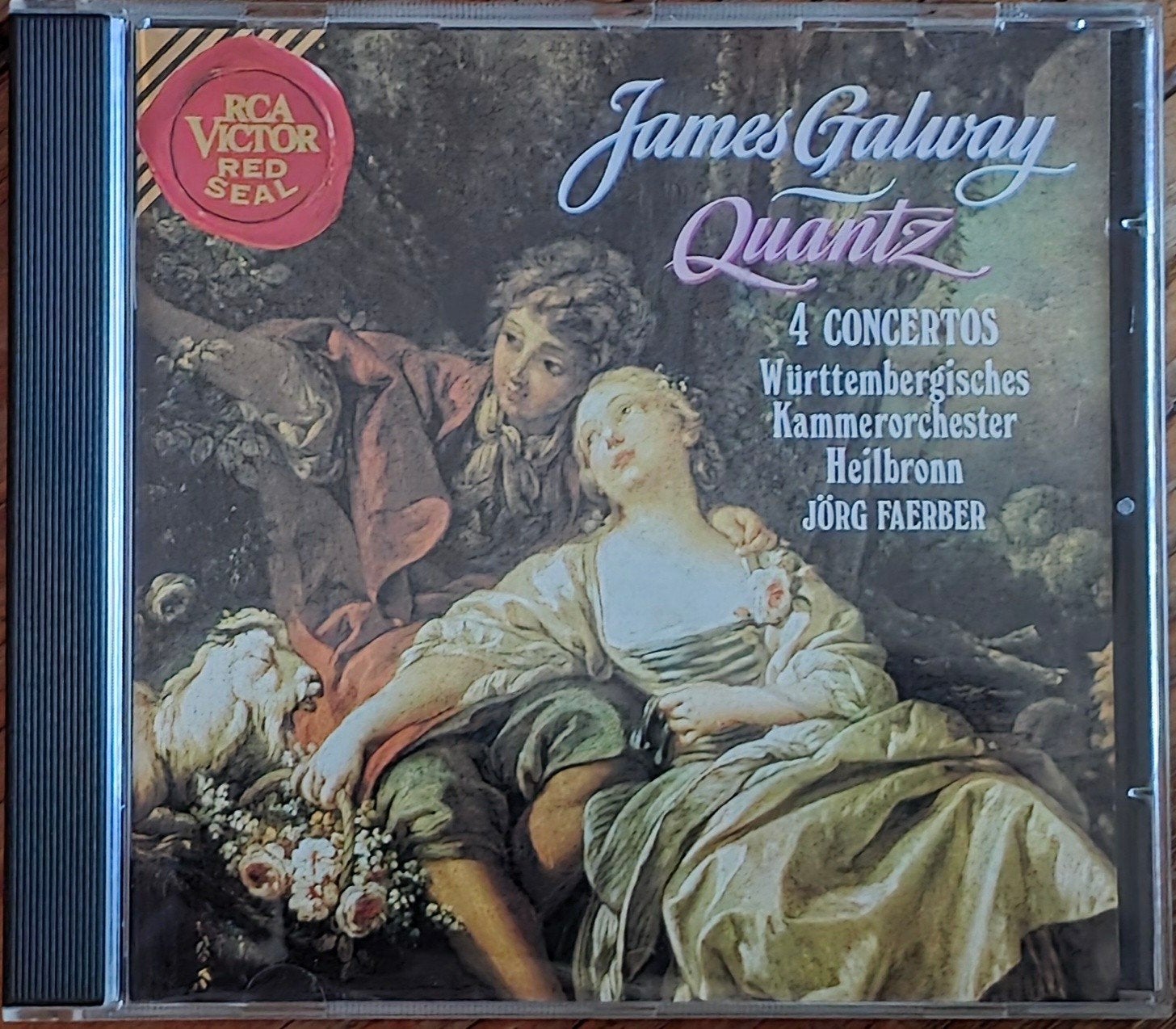 James Galway - Quantz: 4 Concertos (CD), Overige componisten, Soloconcert, Ophalen of Verzenden, Zo goed als nieuw