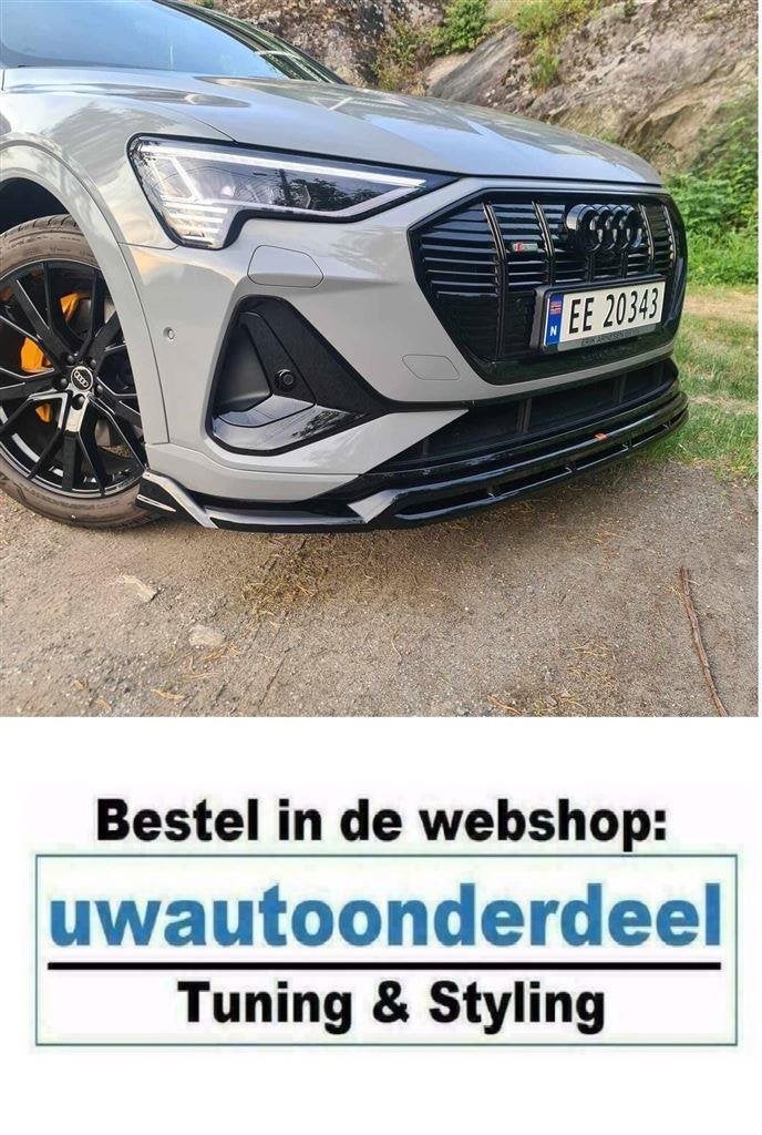 Maxton Design Spoiler Splitter Lip Geschikt Voor Audi E Tron, Verzenden