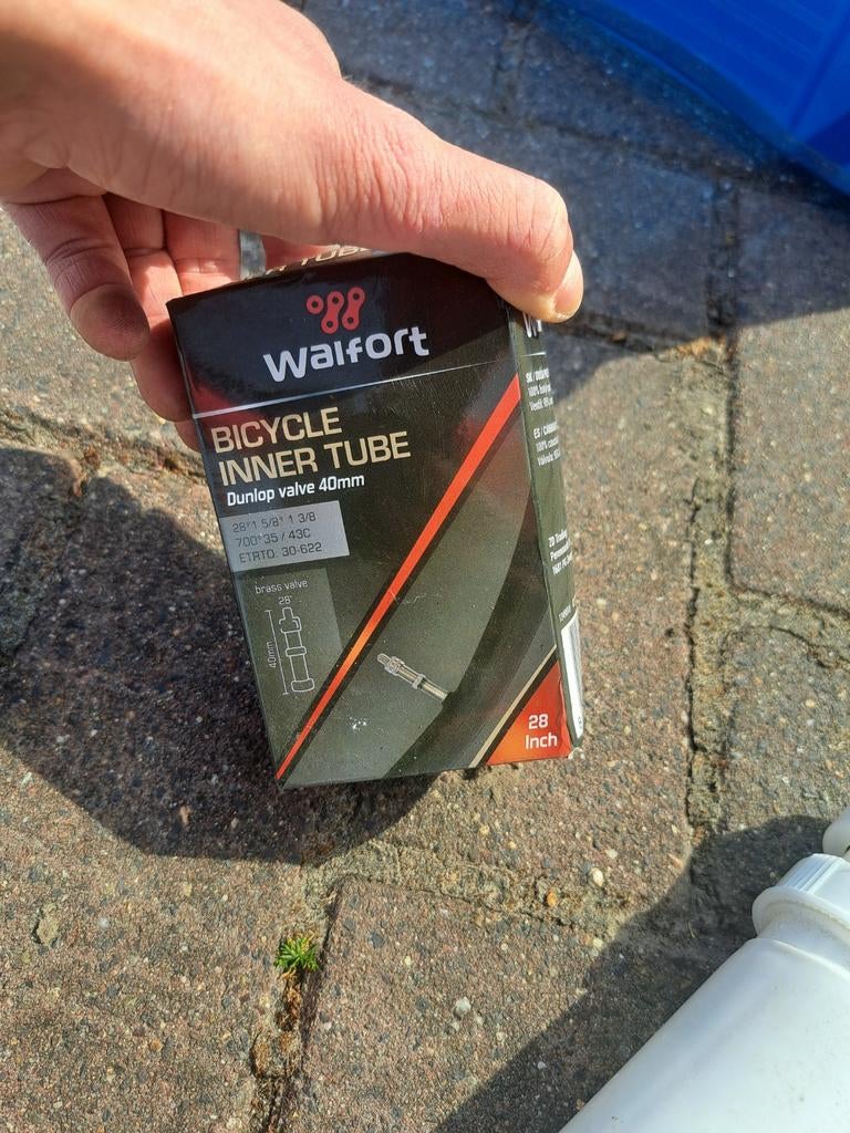 Walfort Binnenband 28 inch Dunlop ventiel 40mm, Ophalen of Verzenden