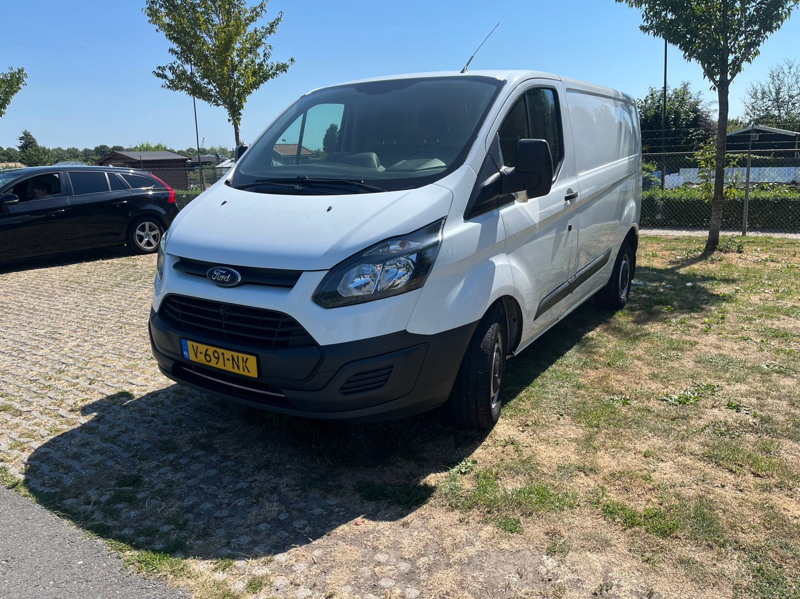 Ford Transit Custom GB 2.0 Tdci 105PK 270 L1h1 2018, Voorwielaandrijving, Stof, 4 cilinders, Wit