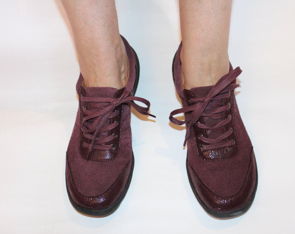 Damart Derby grenat sportieve schoenen sneaker gympen mt 41, Kleding | Dames, Ophalen, Nieuw, Sneakers of Gympen, Damart