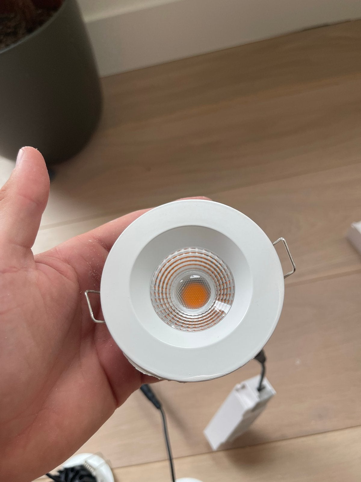 Set van 11 Nelux Pentagon ECO LED Inbouwspots, dimbaar, Ophalen, Dimbaar, Overige merken, Overige fittingen