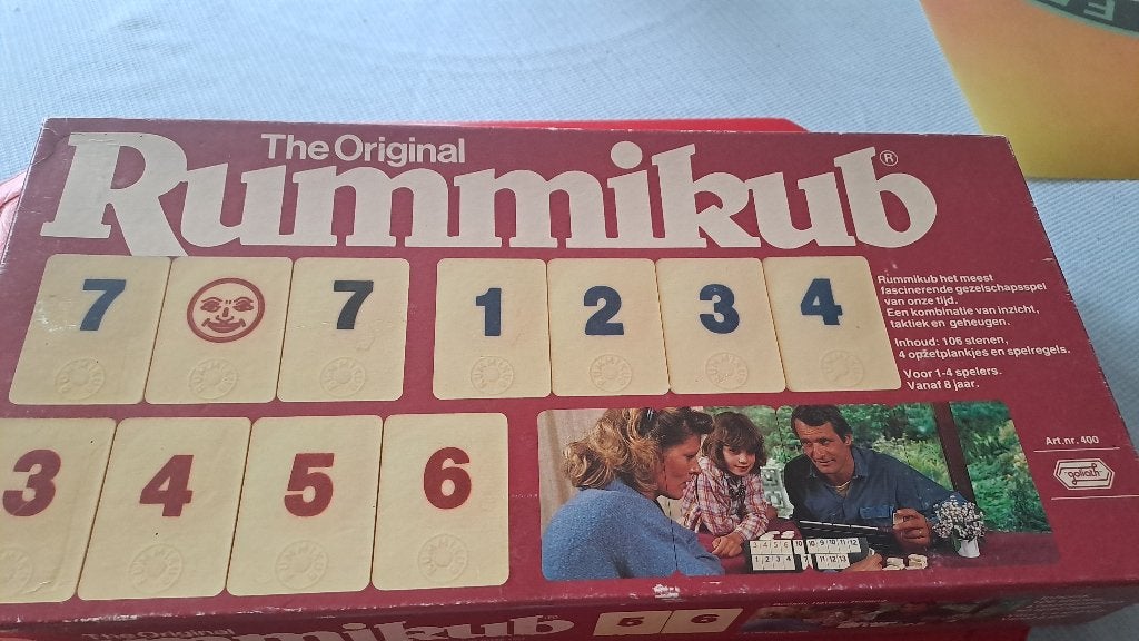 Rummikub, Hobby en Vrije tijd, Gezelschapsspellen | Bordspellen, Een of twee spelers, Ophalen of Verzenden, Gebruikt, Goliath