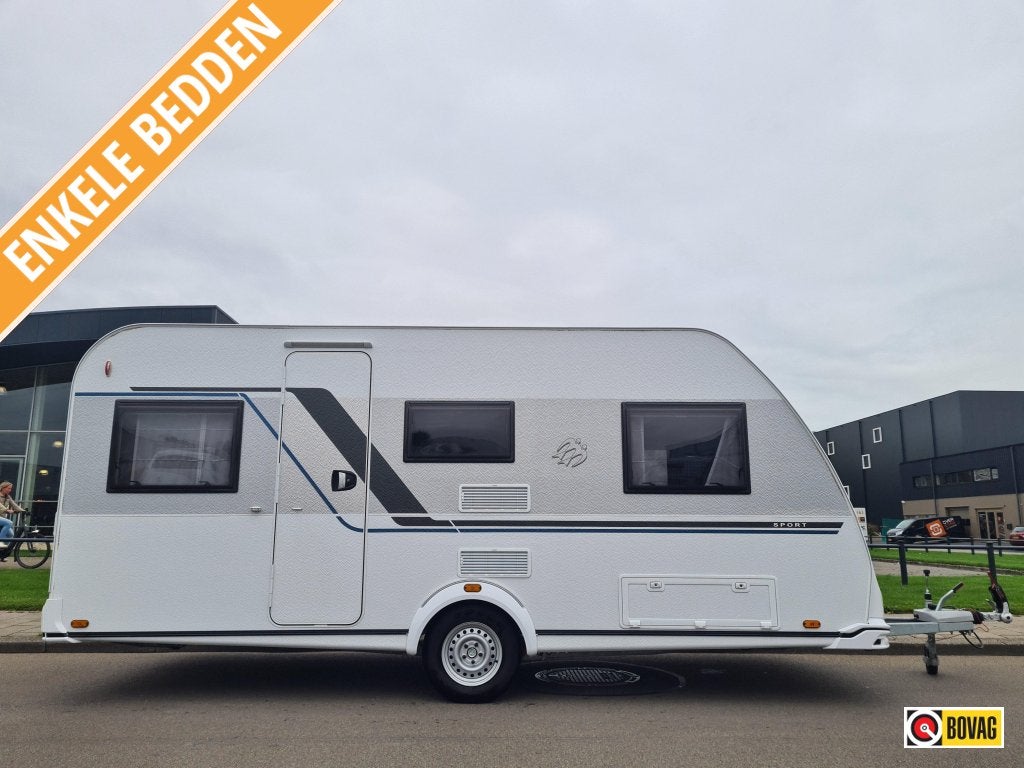 Knaus Sport 460 EU enkele bedden!, Bedrijf, 4 tot 5 meter, Knaus, Tot en met 4