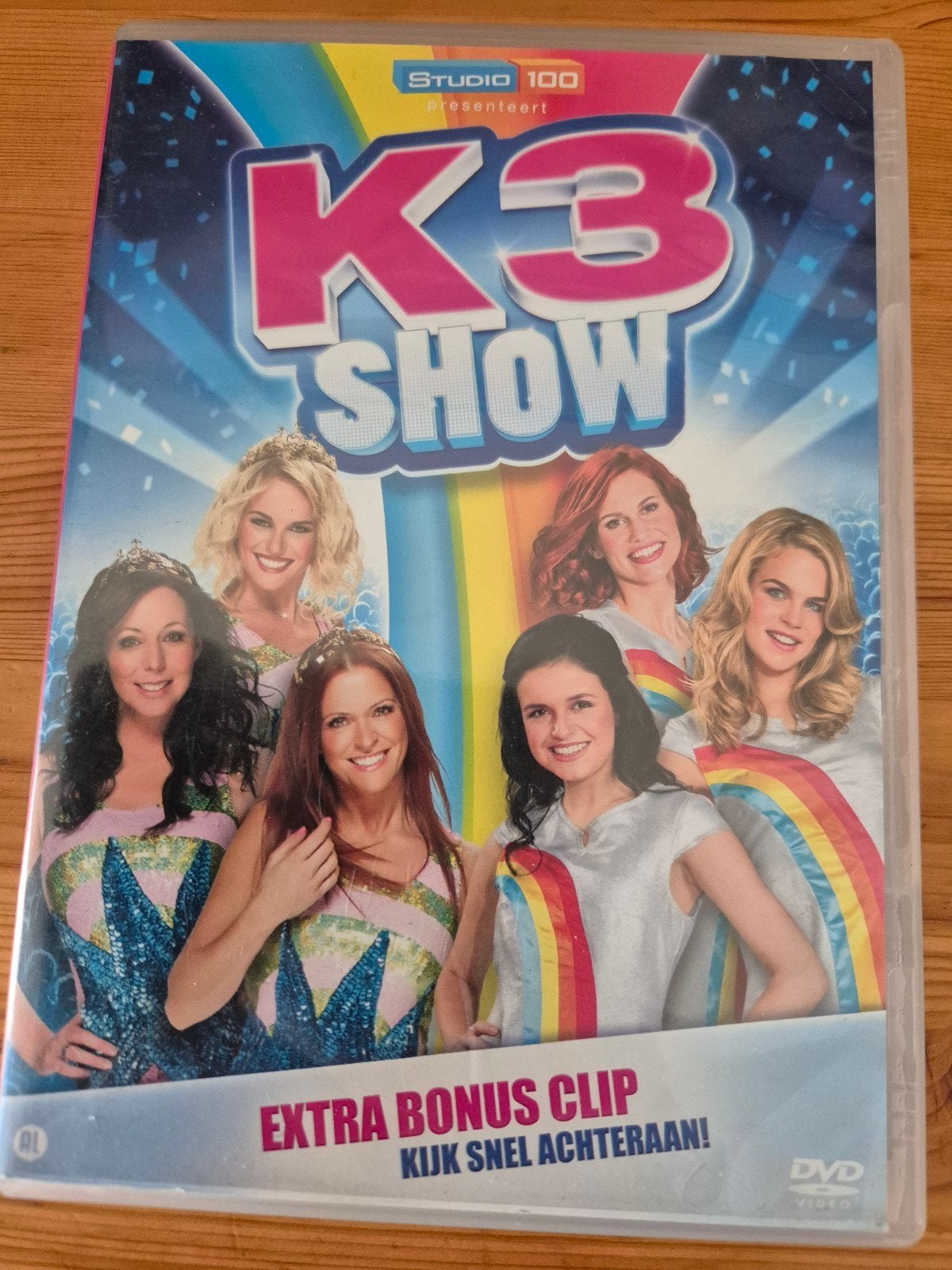 K3 Show DVD - concert met Klaasje, Marthe en Hanne, Show, Bonusmateriaal, Alle leeftijden, Nederlands