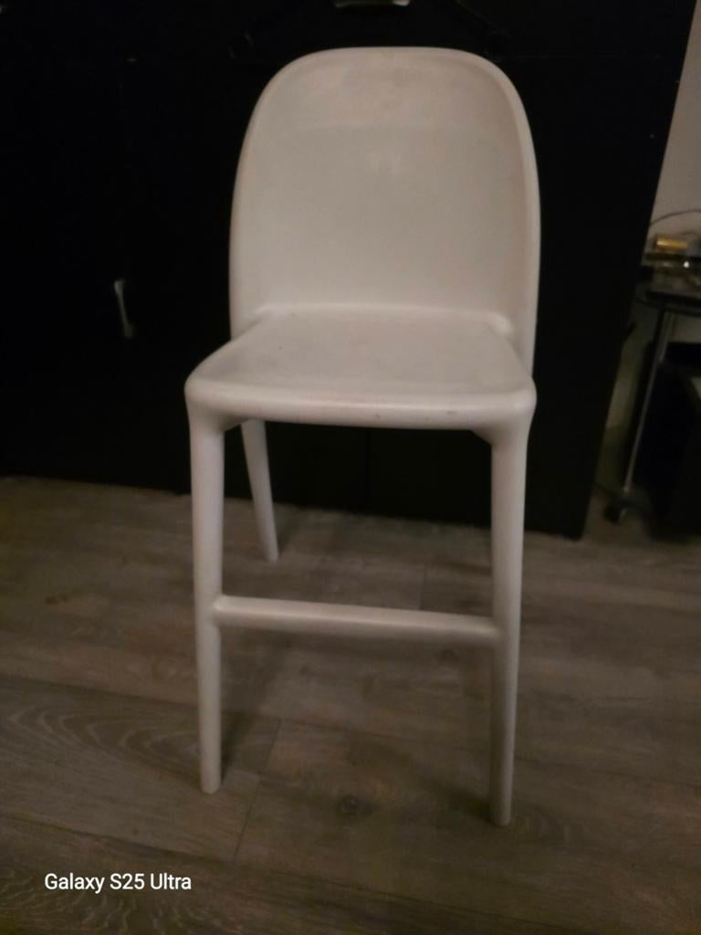 IKEA URBAN kinderstoel, Ophalen, Kunststof, Gebruikt, Wit