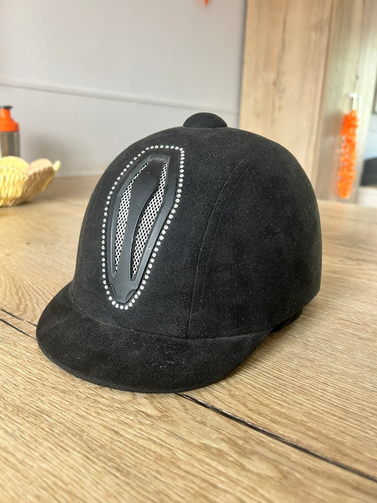 Paardrij cap, Dieren en Toebehoren, Paardrijkleding, Ophalen of Verzenden, Zo goed als nieuw, Equestrian Stockholm, Rijhelm/cap