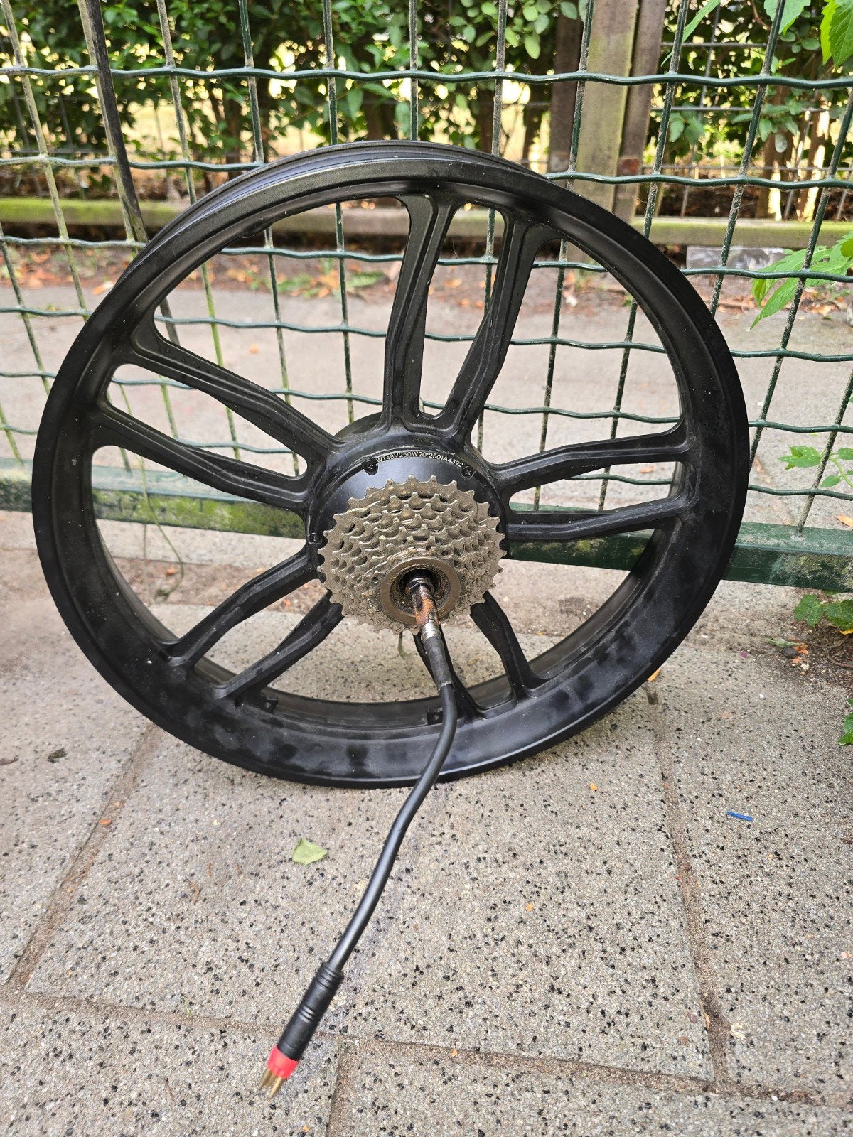 Fatbike achterwiel rood kabel, Ophalen of Verzenden, Fatbike