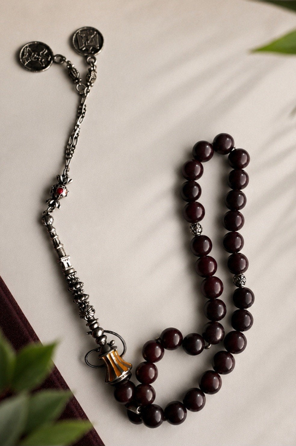 prachtige tasbih, zorgvuldig vervaardigd met 33 ronde bakeli, Verzenden
