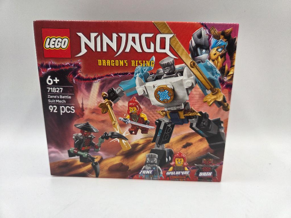 Lego Ninjago 71827 Zane's Battle Suit Mech, Kinderen en Baby's, Speelgoed | Duplo en Lego, Lego, Nieuw, Ophalen of Verzenden, Compleet