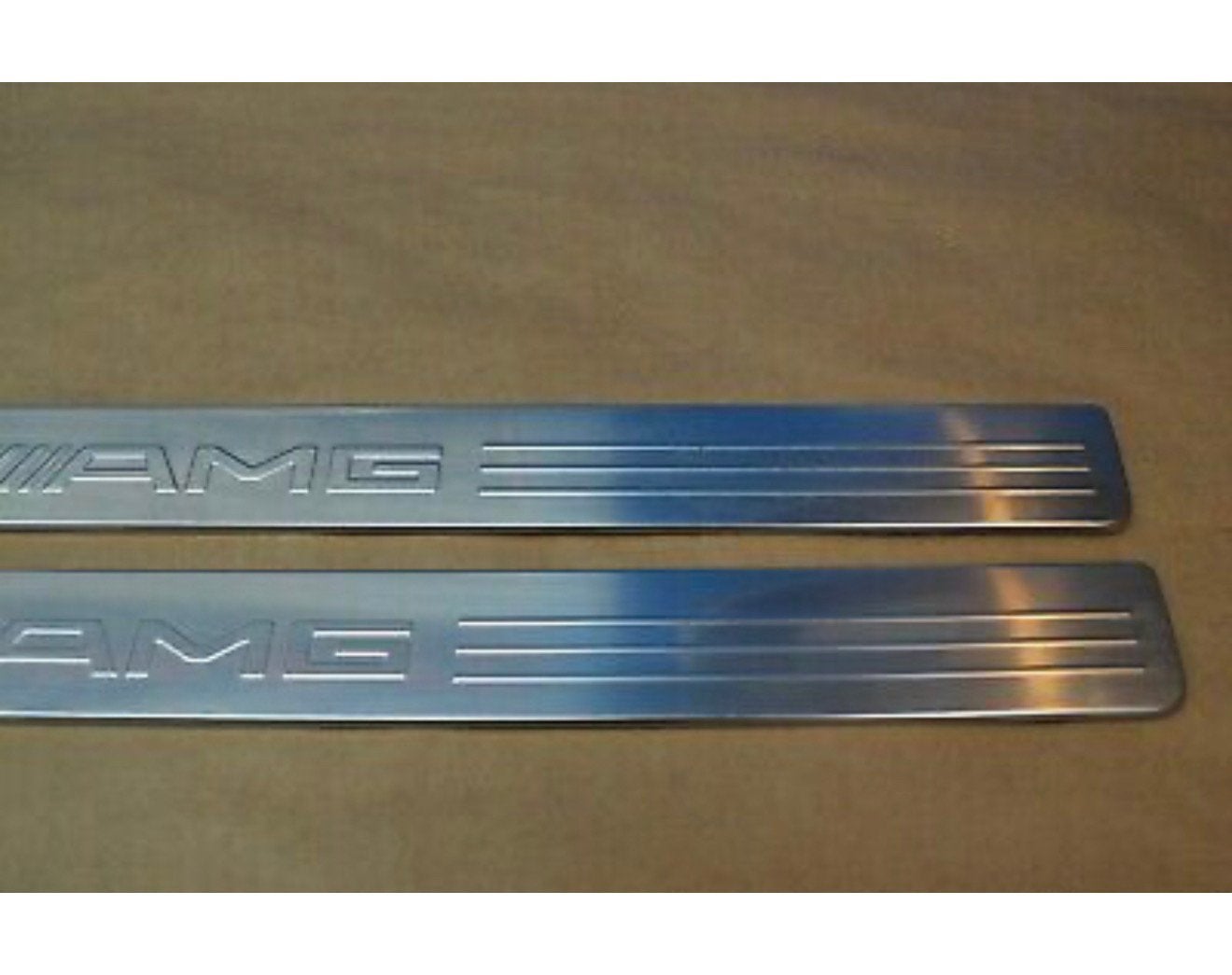 OE Chrome MERCEDES-Benz W204 C63 AMG instaplijsten deurstrip, Ophalen of Verzenden, H, H, H