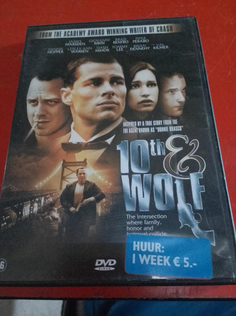 10th & Wolf DVD - Misdaadthriller geïnspireerd op FBI-zaak, Vanaf 16 jaar, Ophalen of Verzenden, Gebruikt, Maffia en Misdaad