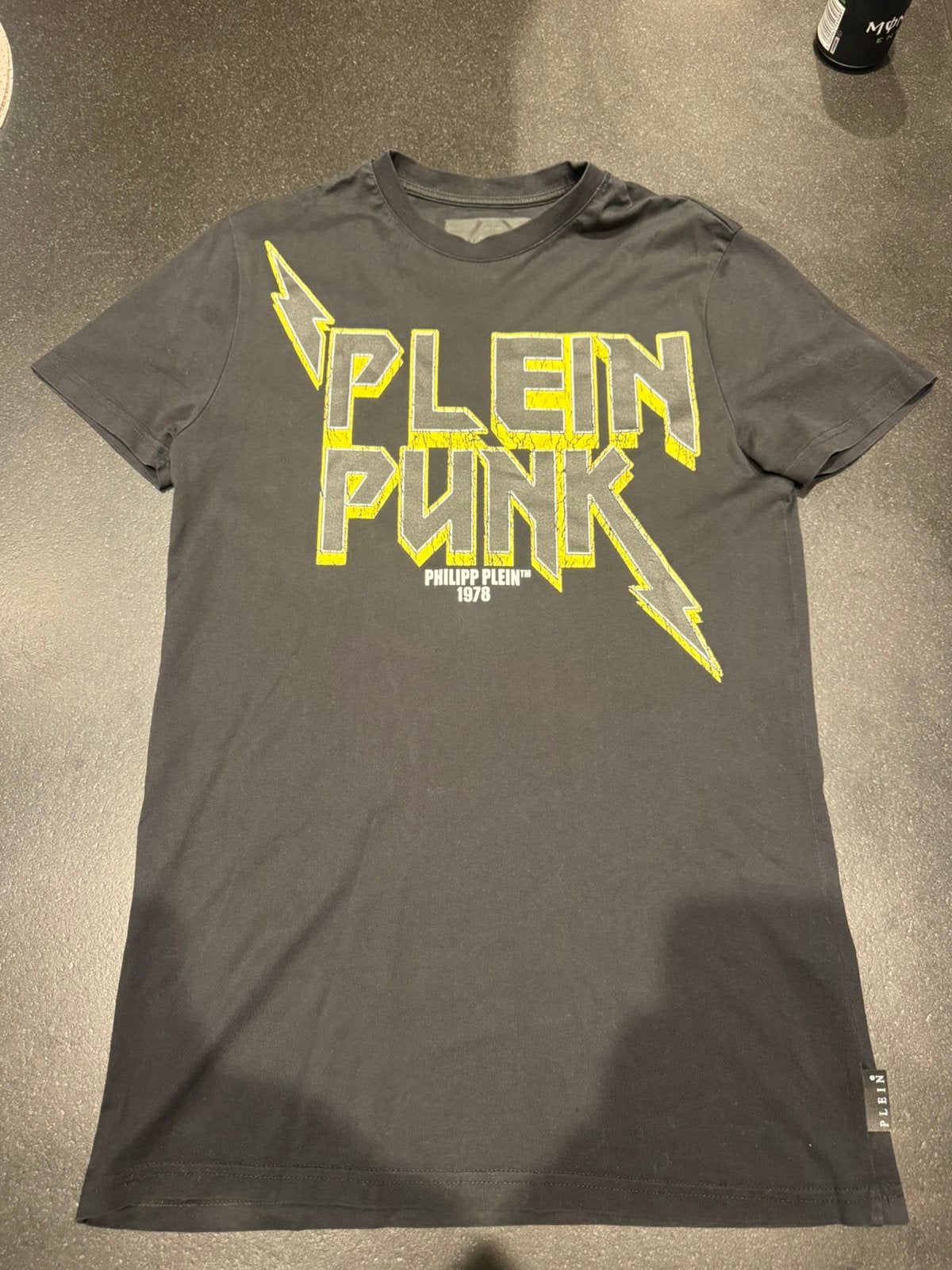 Philipp plein t shirt, Ophalen, Zo goed als nieuw, Maat 46 (S) of kleiner, Zwart