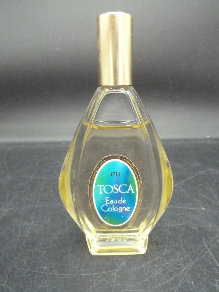 Tosca eau de cologne flesje 35 ml 4711, Verzamelen, Parfumverzamelingen, Ophalen of Verzenden, Gebruikt, Parfumfles, Gevuld
