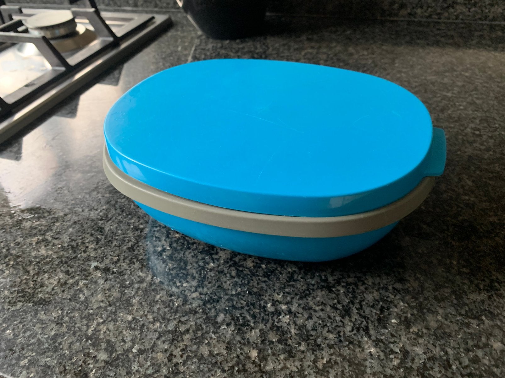 Mepal Rosti lunchbox, Huis en Inrichting, Ophalen, Gebruikt, Blauw, Overige typen