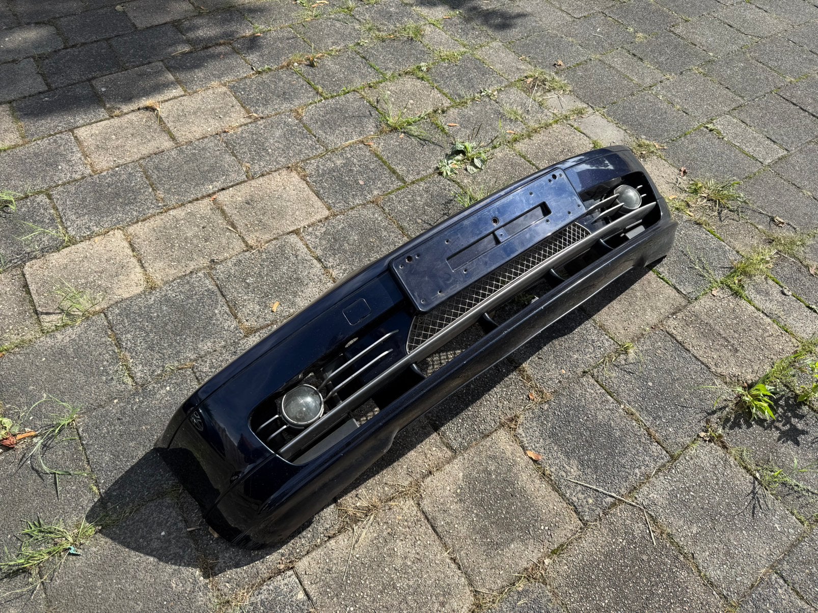 Voorbumper bmw e46 330ci orient blau, Auto-onderdelen, Ophalen, Gebruikt, Voor, Bumper