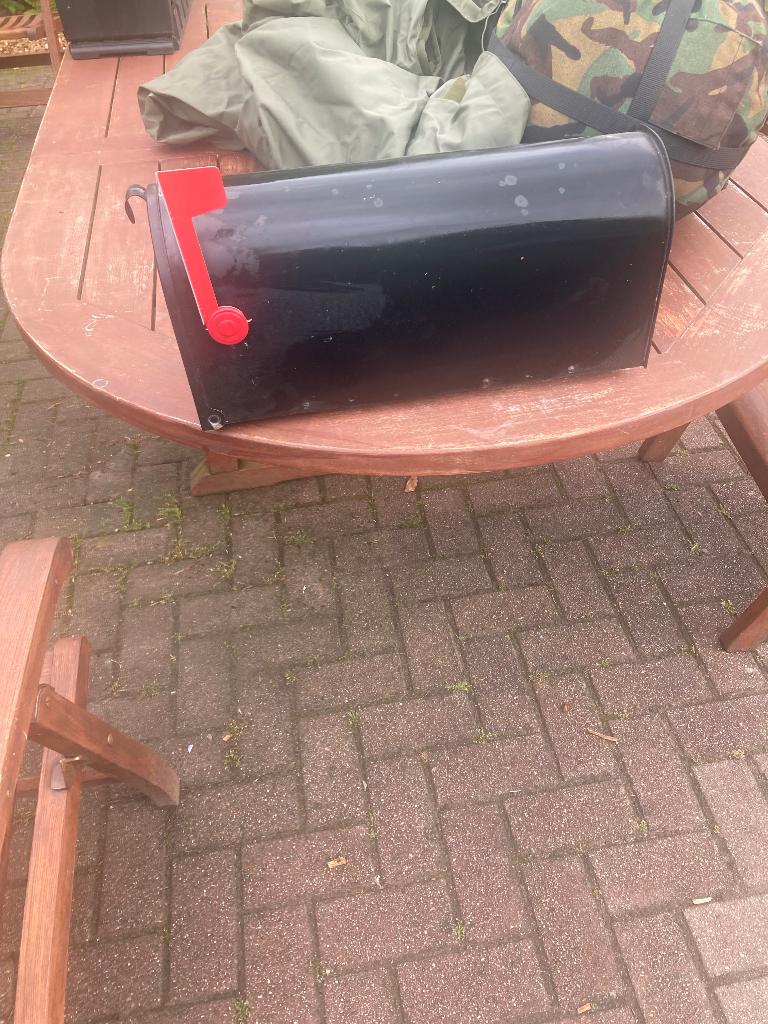 Amerikaanse Brievenbus, Tuin en Terras, Brievenbussen, Ophalen of Verzenden, Hout
