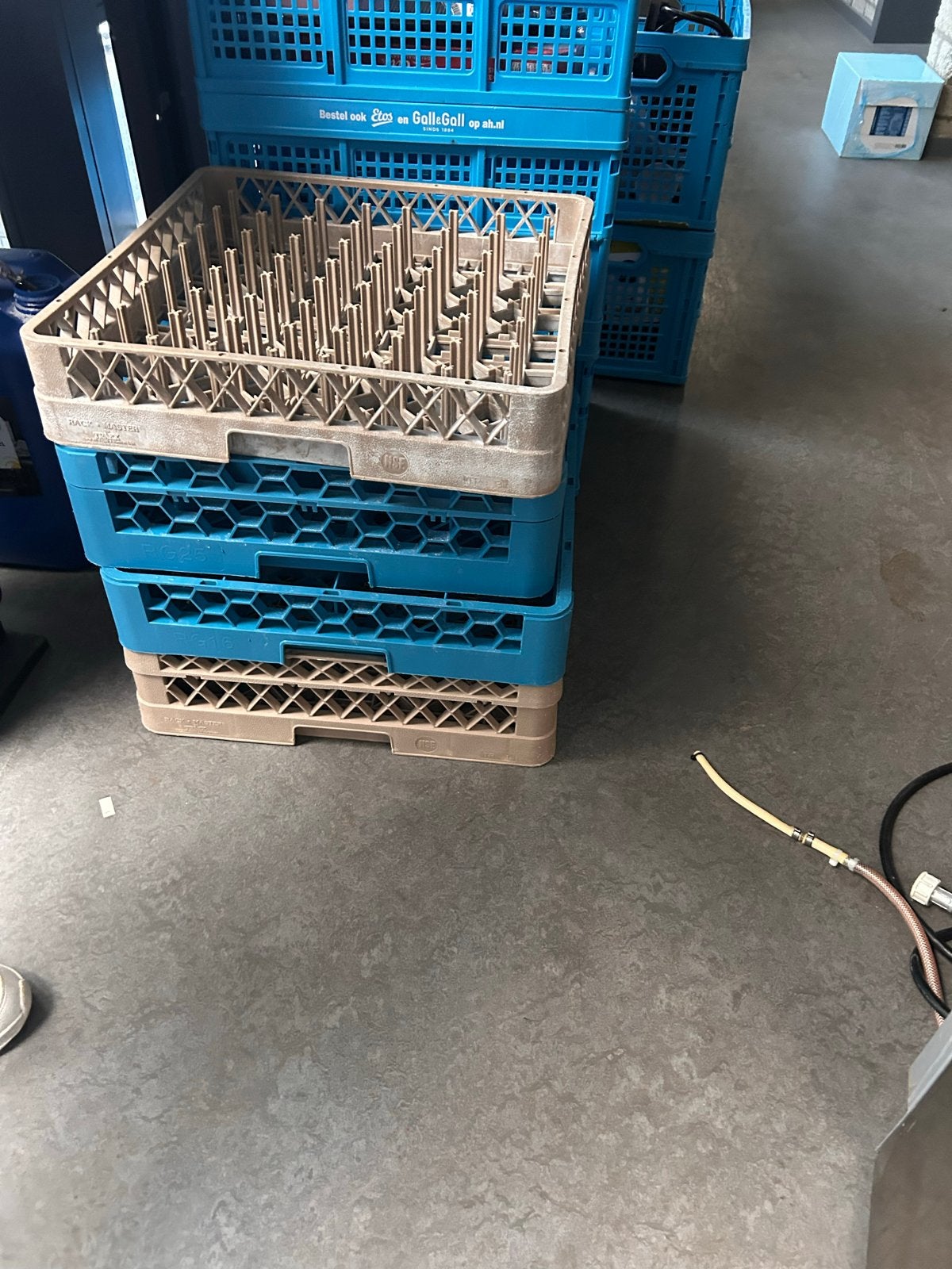 Professionele Vaatwasser AF780 - Perfect voor Horeca, Ophalen, Gebruikt, 60 cm of meer, 14 tot 18 liter