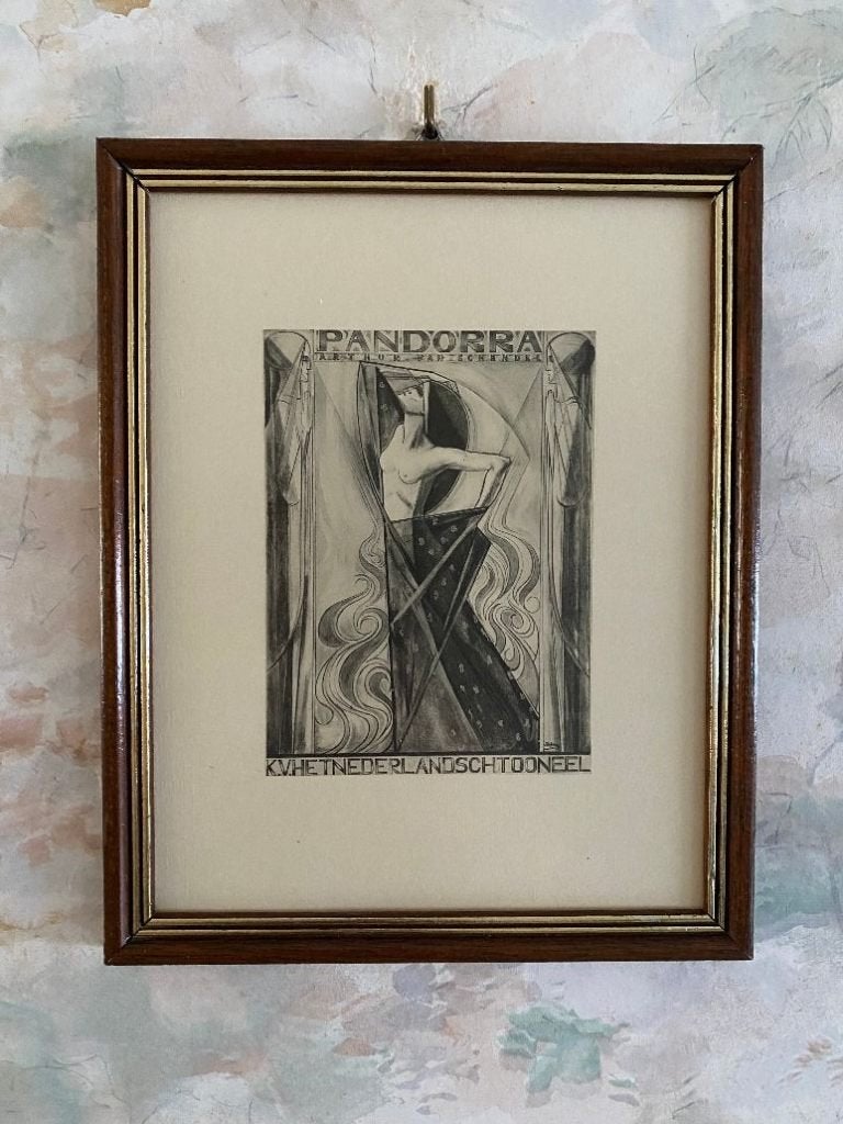 Jan   Toorop  .  1919, Antiek en Kunst, Ophalen of Verzenden