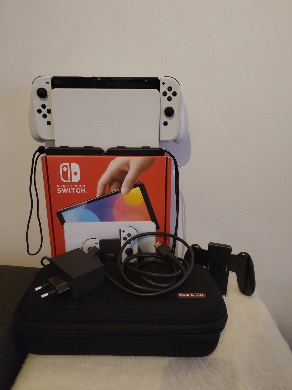 Nintendo Switch OLED 512gb - 100+ games - alles inbegrepen, Met 2 controllers, Zo goed als nieuw, Met games, Switch OLED