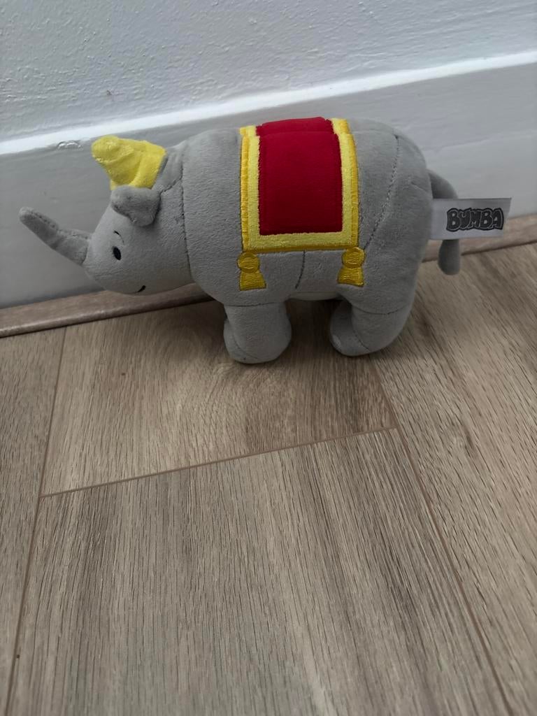 Bumba knuffel neushoorn - Zacht en speels, Ophalen of Verzenden, Zo goed als nieuw, Overige typen