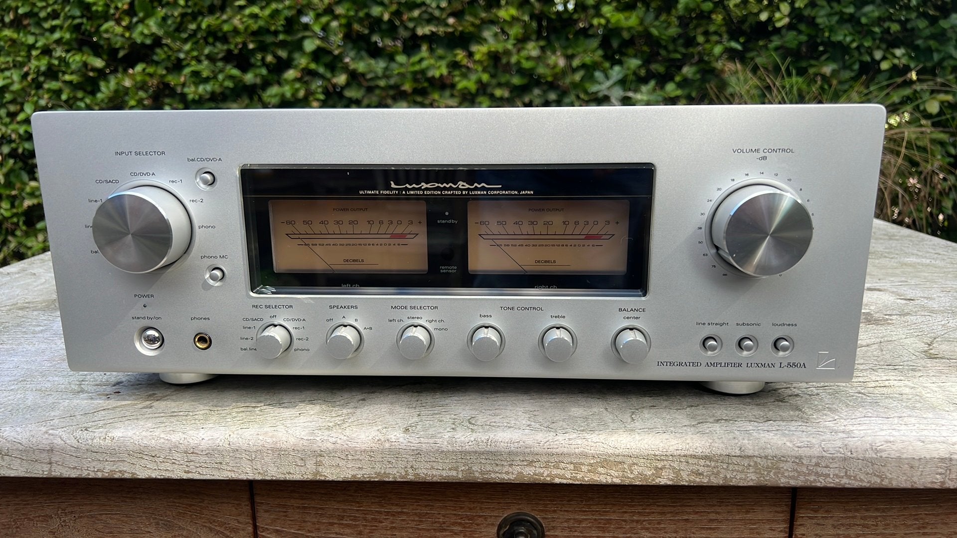Luxman L-550A, Overige merken, Gebruikt, Luxman japan, Luxman straat 550