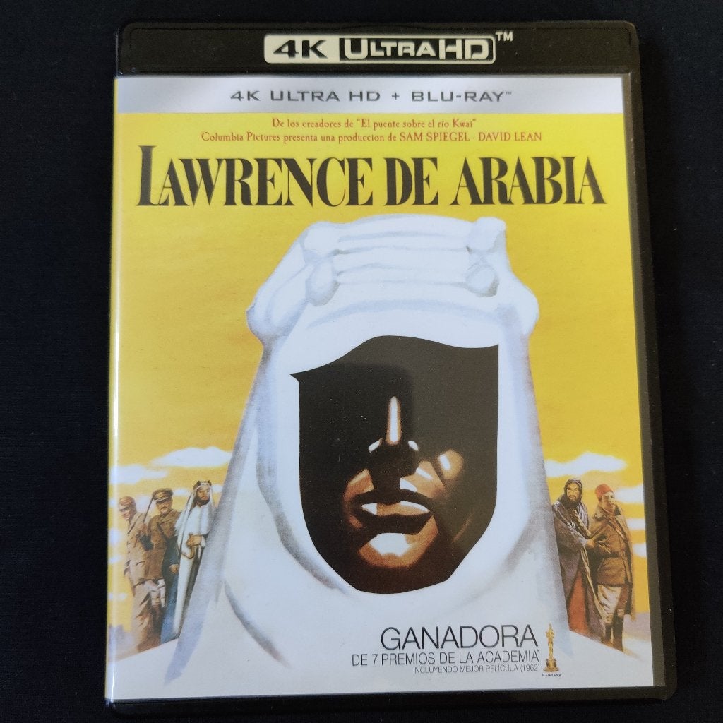 Lawrence Of Arabia 1962 | 4K UHD blu-ray | NLO | 4-discs, Cd's en Dvd's, Blu-ray, Ophalen of Verzenden, Zo goed als nieuw, Avontuur