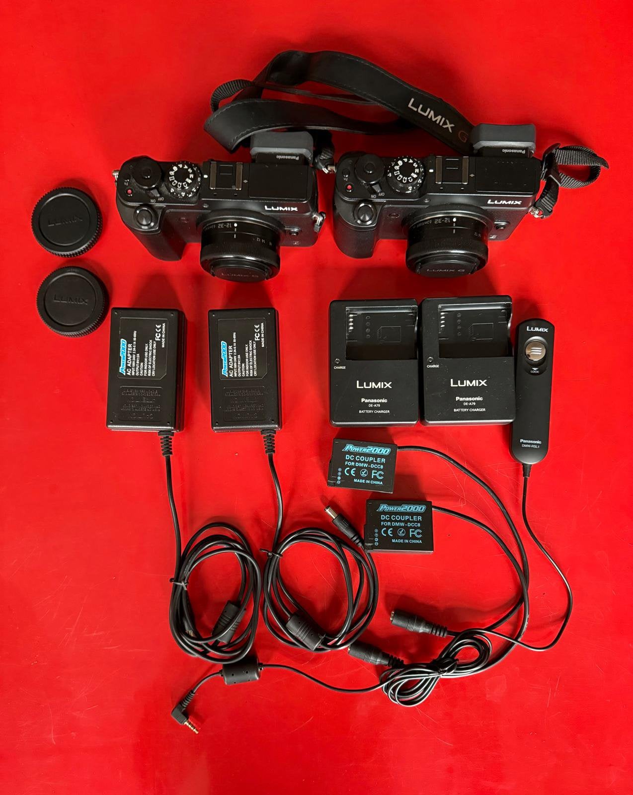 2x Panasonic GX8 Set | 12-32mm pancake lenses, Ophalen, Gebruikt, Overige Merken, 8 keer of meer