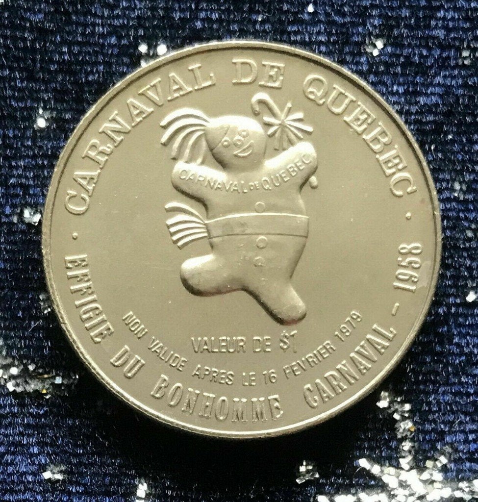 Canada - Quebec 1979 - Carnaval - Privy 1958 - Circulated**, Verzenden, Noord-Amerika, Losse munt
