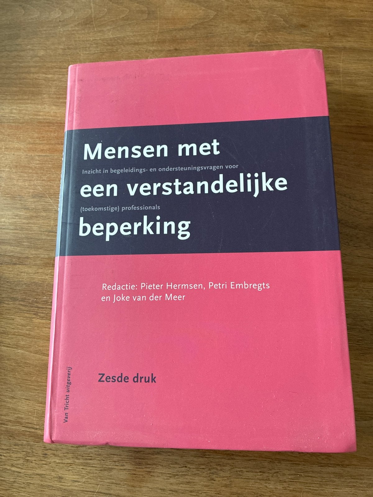 Mensen met een verstandelijke beperking - Zesde druk, Ophalen of Verzenden, Gamma, Gelezen, HBO