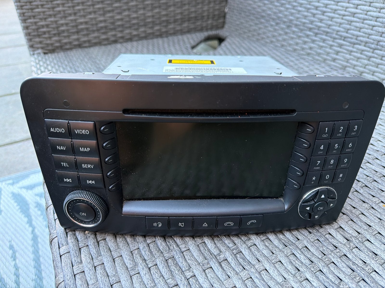 Mercedes-Benz Audio 20 CD Radio Navigatie Harman/Becker, Auto diversen, Ophalen, Gebruikt