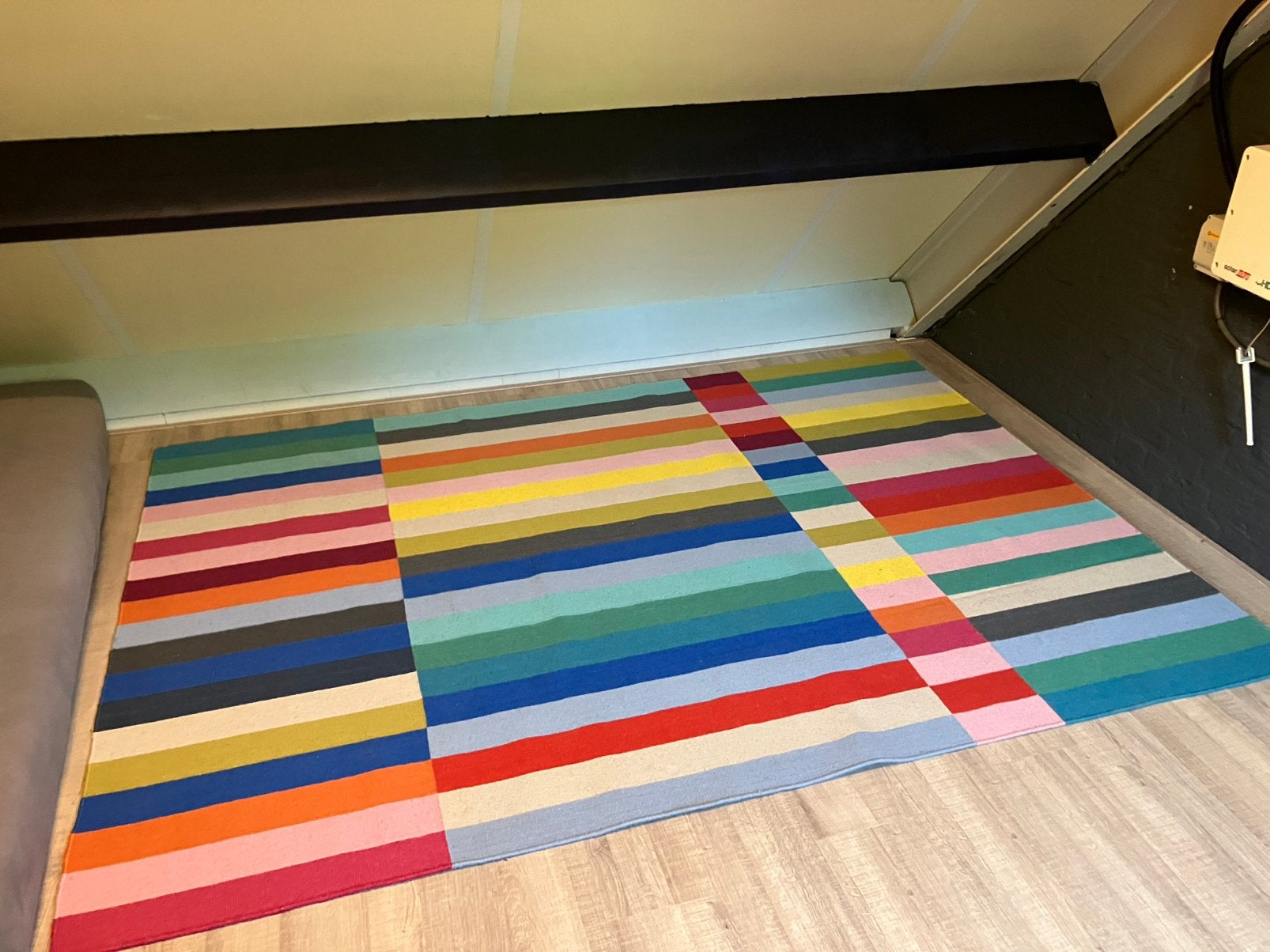 Veelkleurig tapijt 240x170, Huis en Inrichting, Stoffering | Tapijten en Kleden, Ophalen, Gebruikt, 150 tot 200 cm, 200 cm of meer