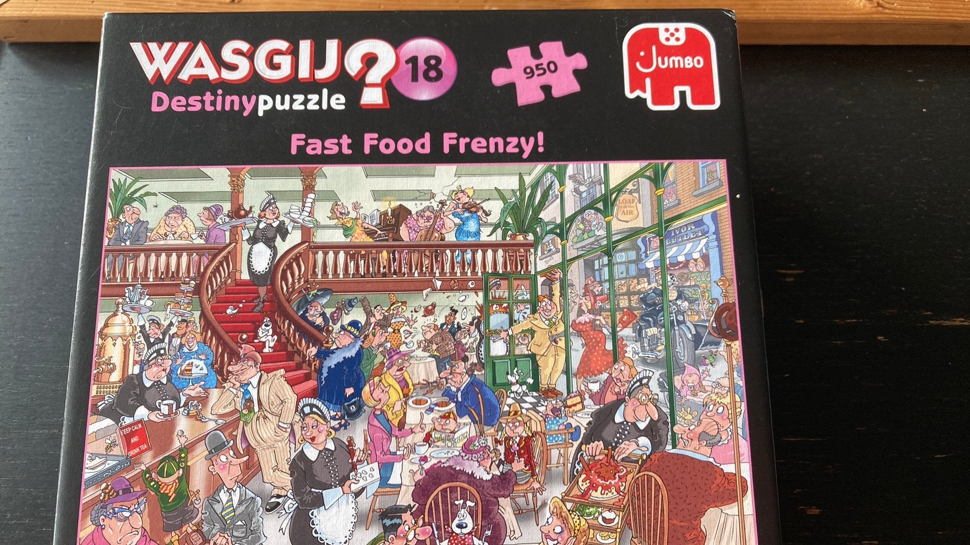 Wasgij destiny 18 - 950 stukjes, Hobby en Vrije tijd, Denksport en Puzzels, Ophalen, 500 t/m 1500 stukjes, Zo goed als nieuw