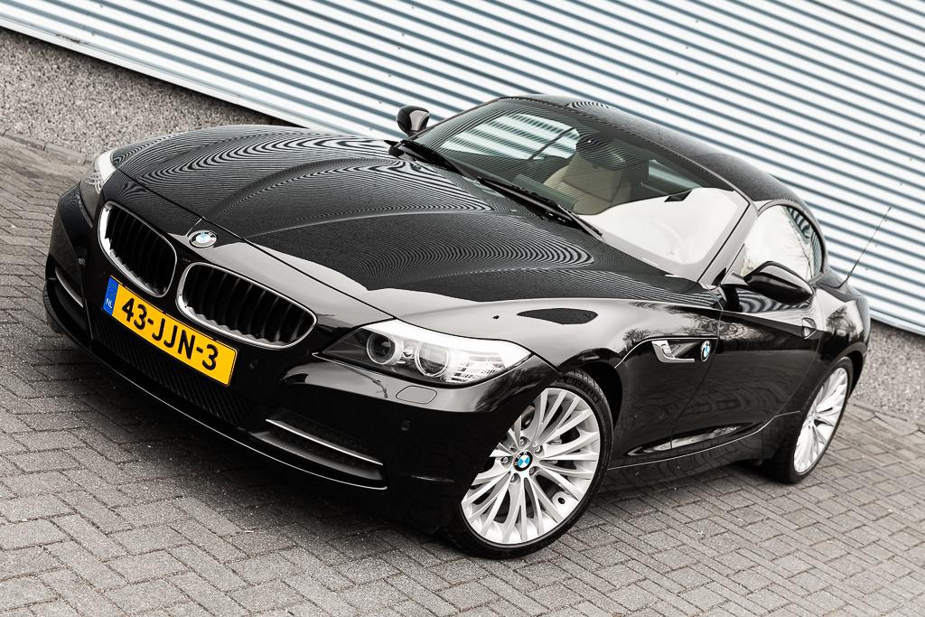 BMW Z4 2.5 Roadster Sdrive 23I 2009 Zwart, Auto's, 2497 cc, Cabriolet, Zwart, Origineel Nederlands