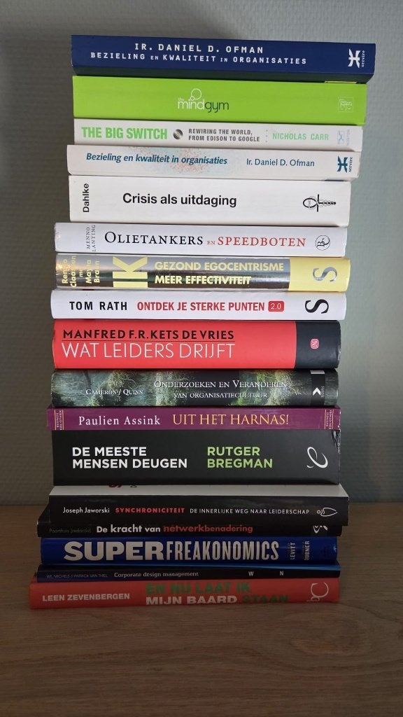 Boekenpakket leiderschap & organisatiecultuur, Ophalen, Zo goed als nieuw, Management