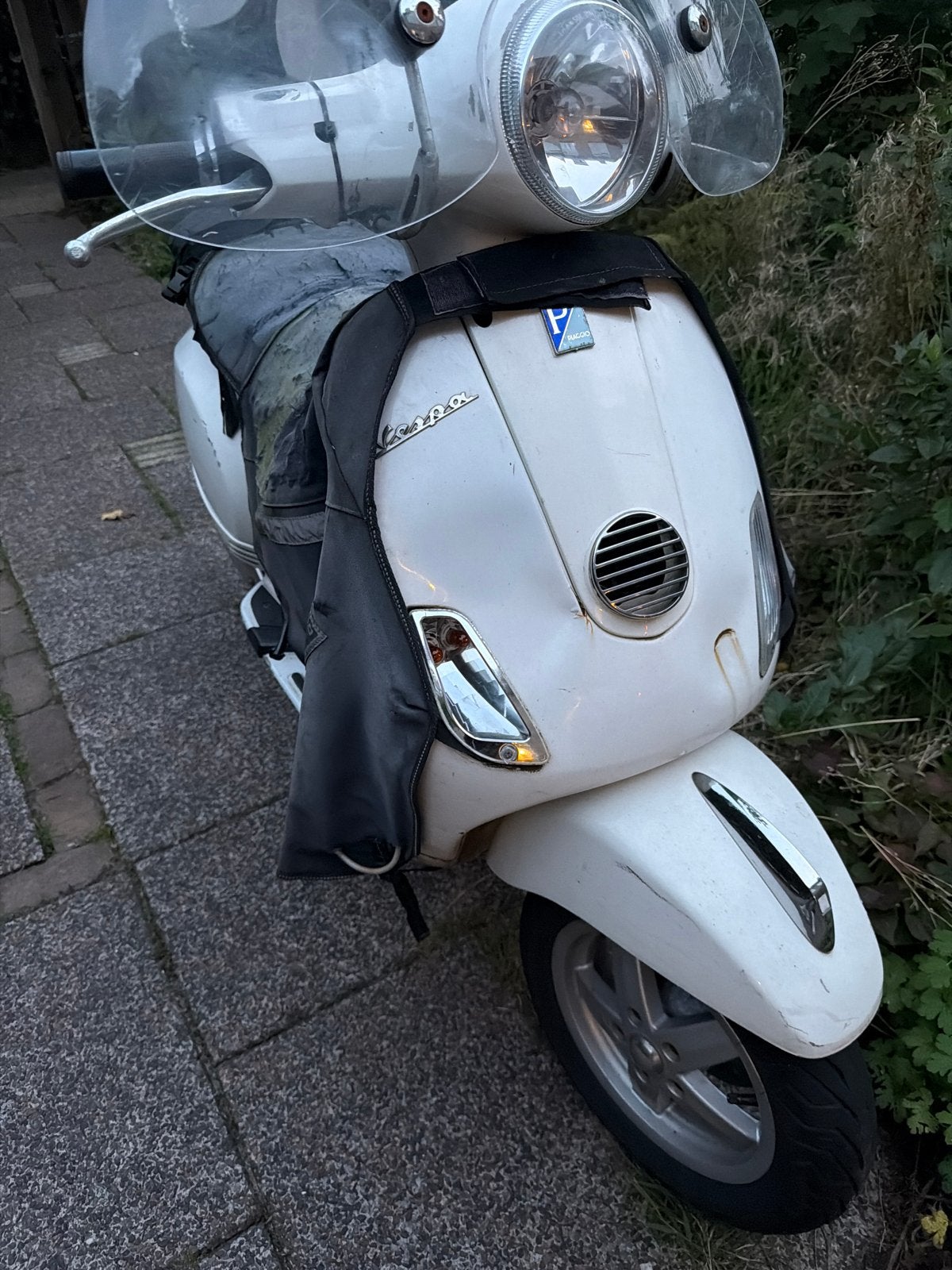Vespa LX50 4T Blauw Kenteken met Gebruiksschade, Gebruikt, Ophalen of Verzenden, Benzine, Vespa LX