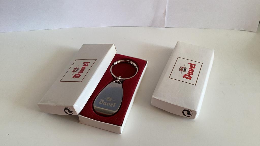 Duvel Opener/Sleutelhanger (2x), Verzamelen, Biermerken, Ophalen of Verzenden, Nieuw, Flesopener, Duvel