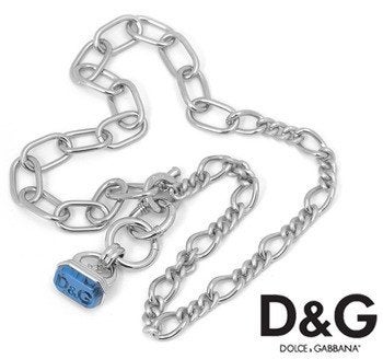 Nieuwe originele Dolce & Gabbana dames hals ketting D&G, Overige materialen, Wilms, Nieuw, Ophalen of Verzenden