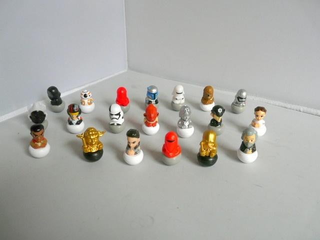 star wars # Emte 20 verschillende poppetjes (complete serie), Verzamelen, Supermarktacties, Overige supermarkten, Ophalen of Verzenden