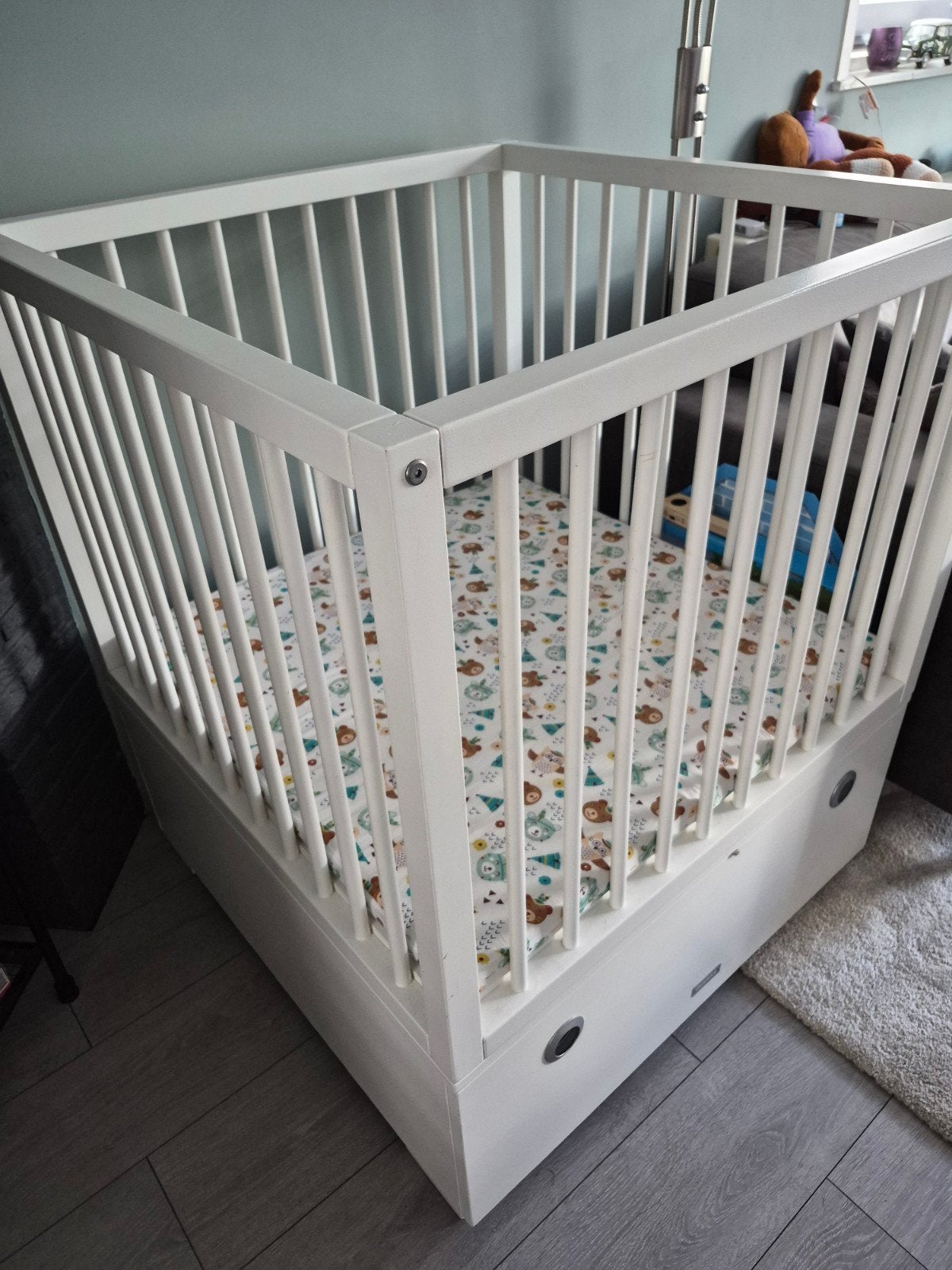 Bopita box 85x85cm met lade - Zo goed als nieuw, Kinderen en Baby's, Ophalen, Zo goed als nieuw, Vierkant, Lade