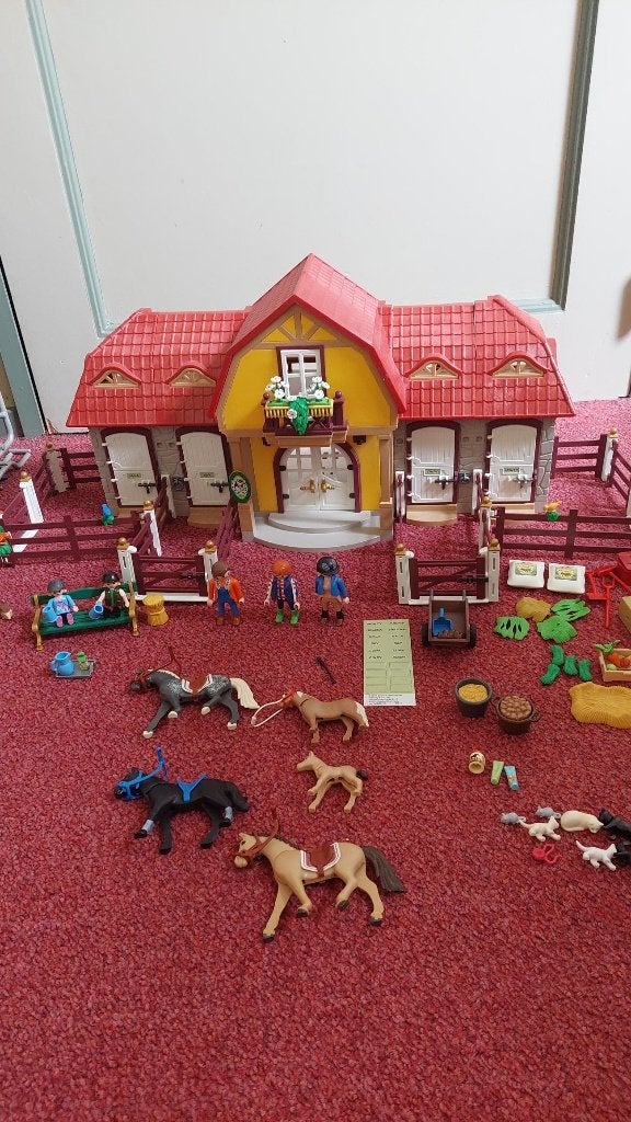 Playmobil Manege Paarden 5221 Paardenranch paardenstal, Kinderen en Baby's, Speelgoed | Playmobil, Ophalen, Gebruikt